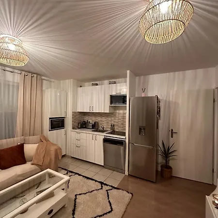 아파트 Cozy Situe A 10 Min De Aeroport De Roissy Cdg Situe A 1 Min A Pied De La Gare Rer Direction Paris Centre 20min Louvres